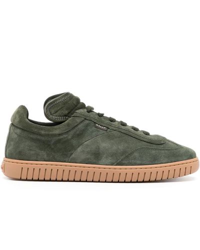 Bally Parrel Suede Low-top Sneakers - Green