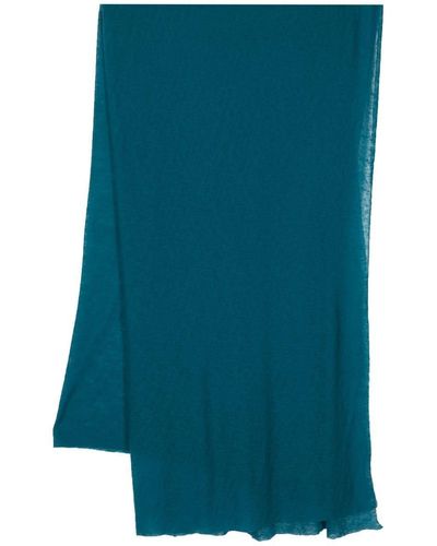 Botto Giuseppe Rectangle-body Cashmere Scarf - Blue