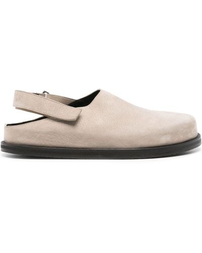 Studio Nicholson Leather slippers - Weiß
