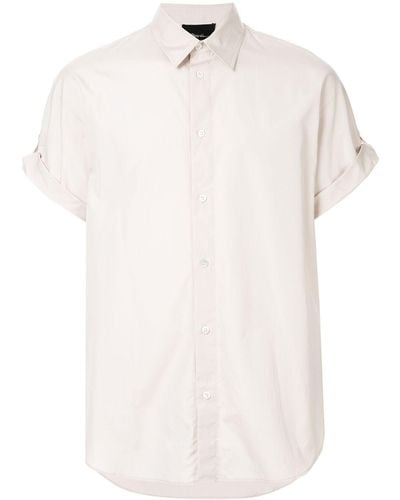 3.1 Phillip Lim Camisa de manga corta con botones - Blanco