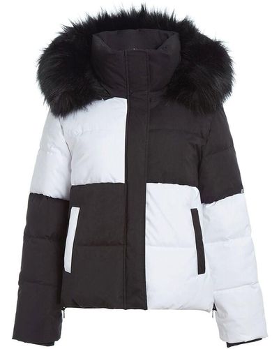 Apparis Colour-blocked Hooded Jacket - Black