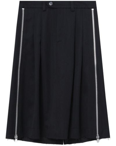 VAQUERA Zipped Midi Skirt - Black