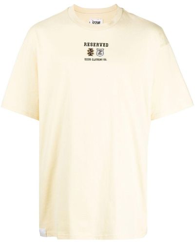 Izzue T-shirt con stampa grafica - Neutro