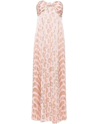 Alexis Maryana Strapless Maxi Dress - Pink