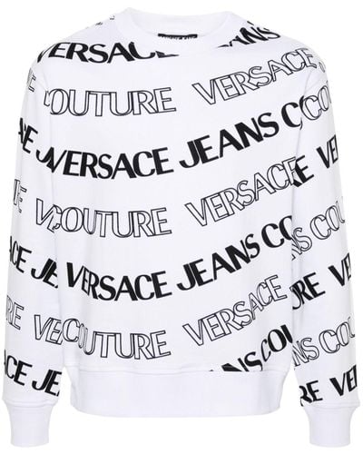 Versace Jeans Couture ロゴ スウェットシャツ - ホワイト