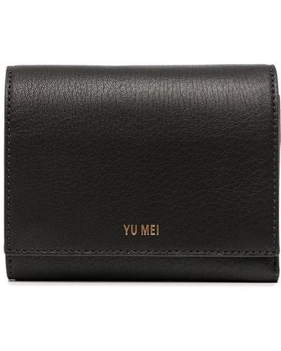 Yu Mei Grace Nappa Leather Wallet - Black