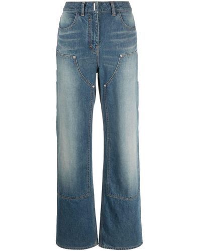Givenchy Carpenter Straight-leg Jeans - Blue