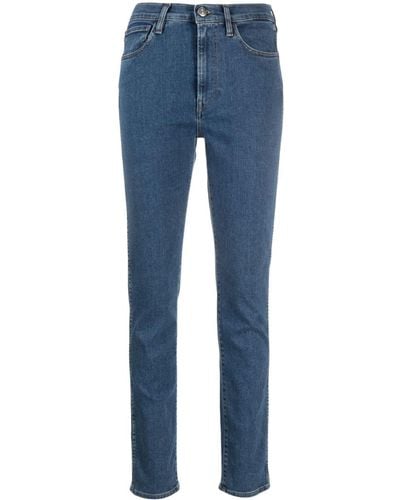 3x1 Straight Authentic High-rise Slim-cut Jeans - Blue