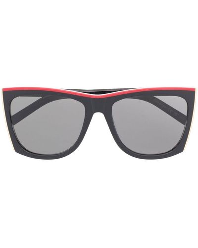 Saint Laurent Cat-eye Tinted Sunglasses - Grey