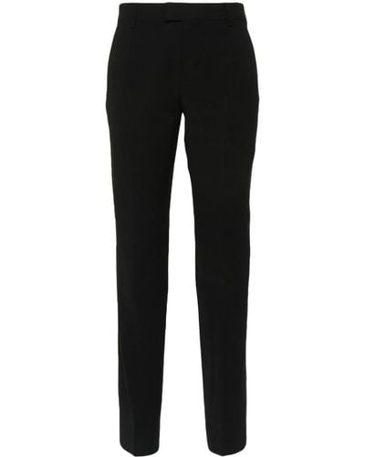 Ami Paris Tapered Tailored Trousers - Black