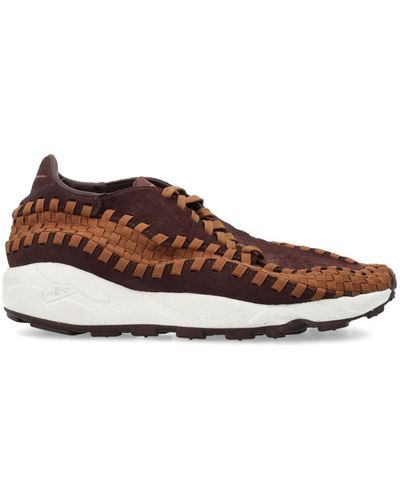 Nike Air Footscape Woven Trainers - Brown