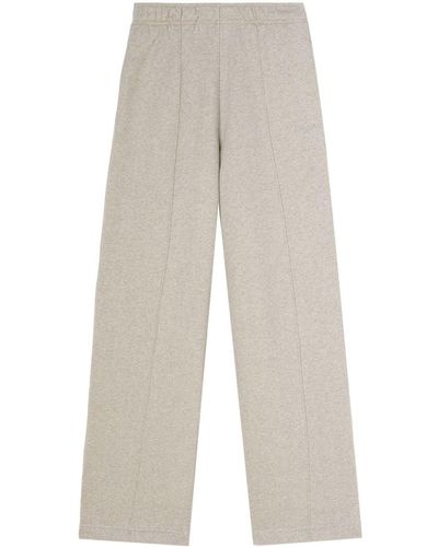 Ambush Pantalones de chándal con logo bordado - Blanco