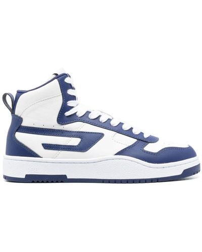 DIESEL S-ukiyo V2 Logo-appliqué Sneakers - Blue