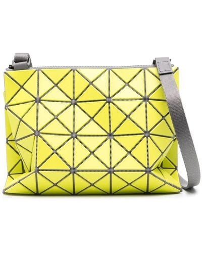 Bao Bao Issey Miyake Duo Geometric-pattern Cross Body Bag - Yellow