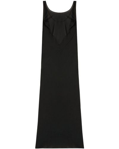 Palm Angels Open-back Maxi Dress - Black