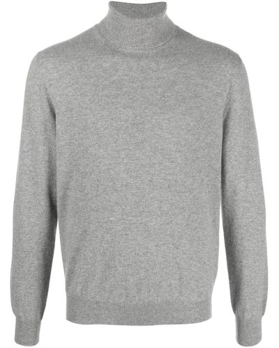 Corneliani Cashmere Roll-neck Jumper - Grey