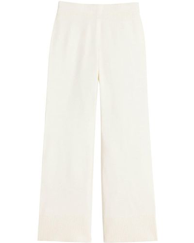 Apparis Allegra Knitted Pants - White