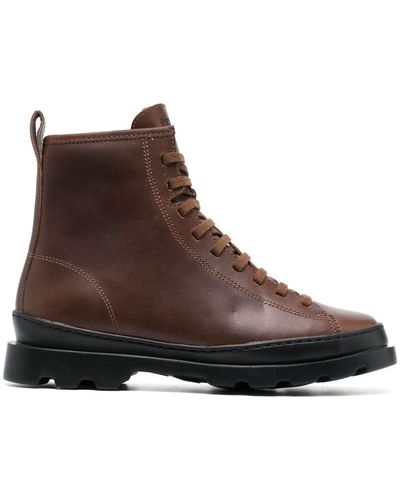 Camper Brutus Lace-up Boots - Brown