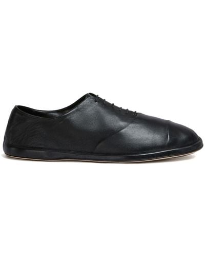 Marni Leather Oxford Shoes - Black