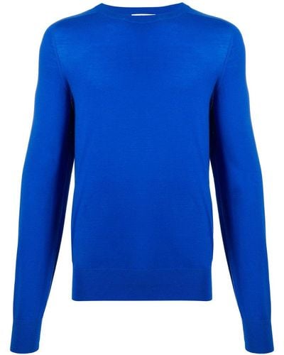 Givenchy Pullover mit Adressen-Detail - Blau