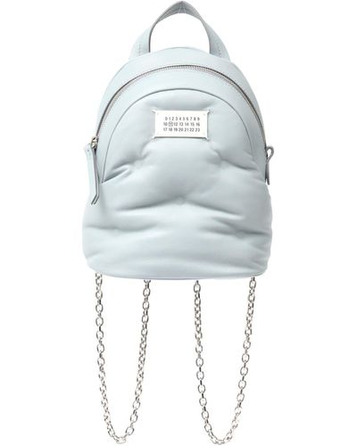 Maison Margiela Glam Slam Leather Backpack - Blue