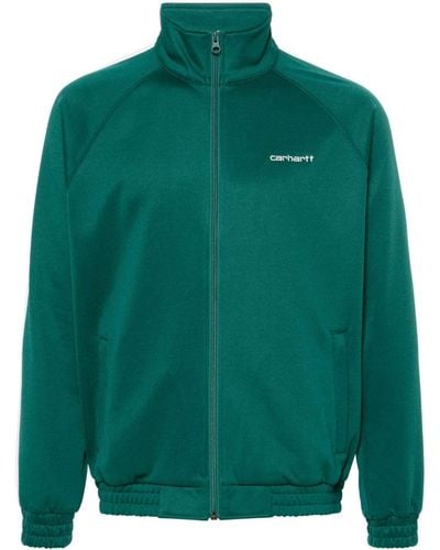 Carhartt Benchill Logo-embroidered Track Jacket - Green