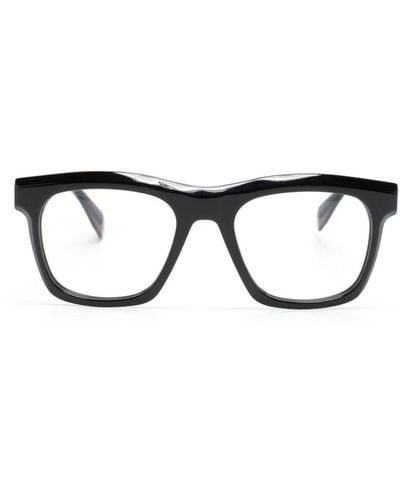 Gigi Studios Verne スクエア眼鏡フレーム - ブラック