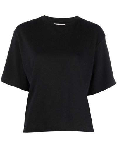 Vince コットン Tシャツ - ブラック