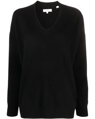Chinti & Parker Jersey The Relaxed de cachemira - Negro