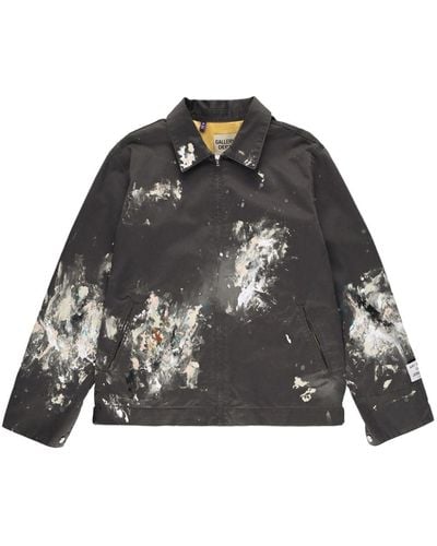 GALLERY DEPT. Montecito Paint Splatter-Print Jacket - Black