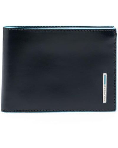 Piquadro B2 Revamp Bi-fold Wallet - Blue