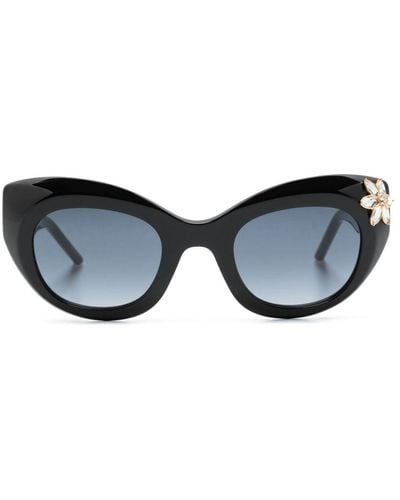 Carolina Herrera Cat-eye Gradient Sunglasses - Blue