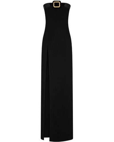 Tom Ford Strapless Maxi-jurk - Zwart