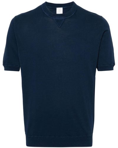 Eleventy ファインニット Tシャツ - ブルー