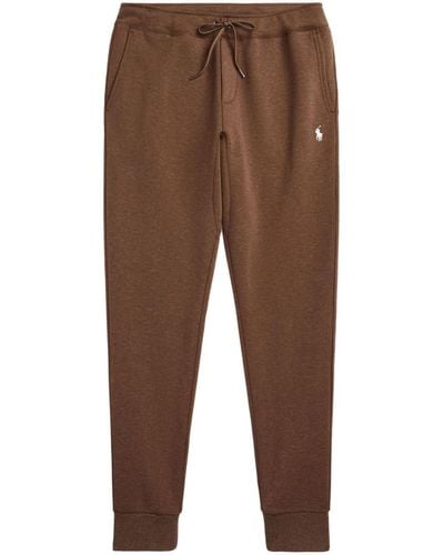 Polo Ralph Lauren Pantalon de jogging skinny à logo - Marron