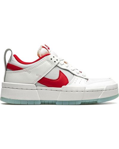 Nike Dunk Low Disrupt "summit White/gym Red" Sneakers