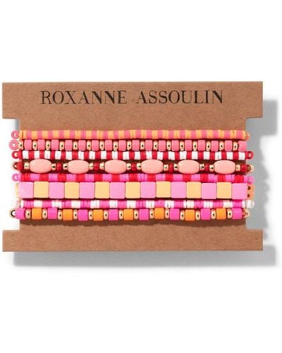Roxanne Assoulin Colour Therapy® Pink Bracelet Set