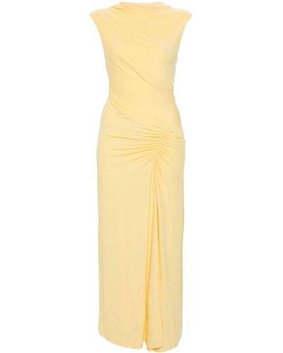 Jonathan Simkhai Acacia Maxi Dress - Yellow