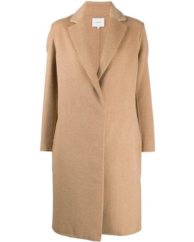 Vince Oversized Robe Coat - Brown