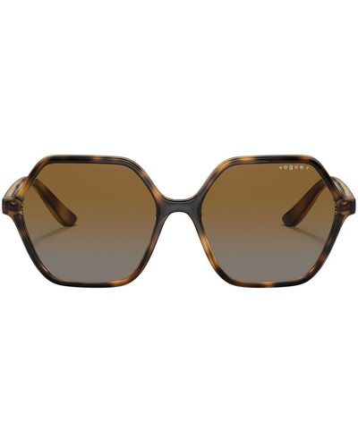 Vogue Eyewear Sonnenbrille mit geometrischem Gestell - Braun