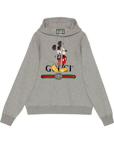 Gucci Disney X Hooded Sweatshirt - Gray