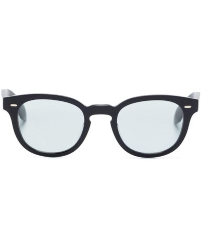 Oliver Peoples N. 01 Pantos-frame Sunglasses - Black