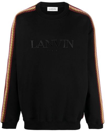 Lanvin Curb Lace-embellished T-shirt - Black