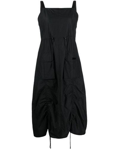 Juun.J Cargo Pockets Dress - Black