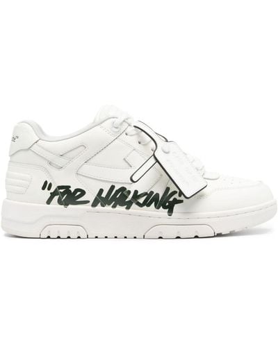 Off-White c/o Virgil Abloh Out Of Office ''for Walking'' Sneakers - White