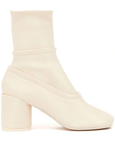 MM6 by Maison Martin Margiela Anatomic Stiefeletten 70mm - Natur