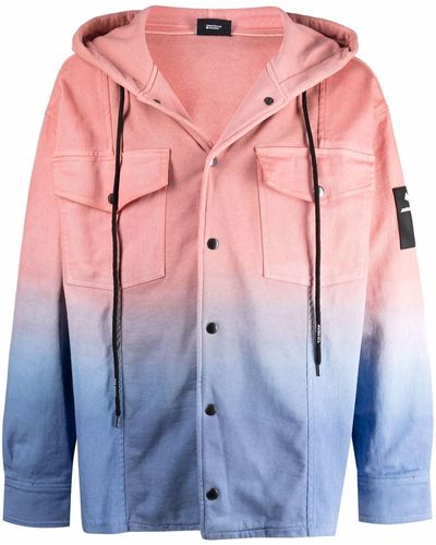 Mauna Kea Degradé Hooded Jacket - Pink