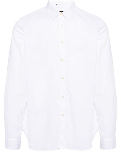 Paul Smith Long-sleeve Cotton Shirt - White