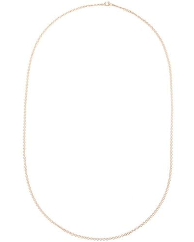 Irene Neuwirth 18kt Rose Gold Oval Chain Necklace - Pink