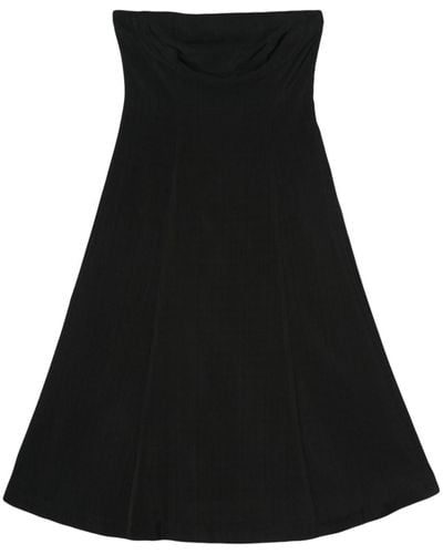 Semicouture チェック ドレス - ブラック